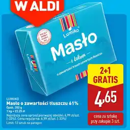 ALDI Masło 61% tł. LUMIKO oferta