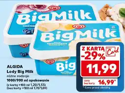 Kaufland ALGIDA Lody Big Milk oferta