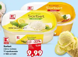 Kaufland Sorbet oferta