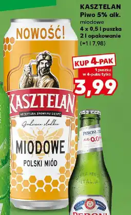 Kaufland KASZTELAN Piwo miodowe oferta