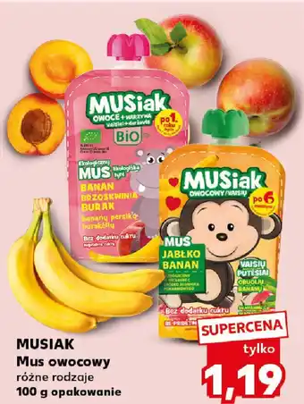 Kaufland MUSIAK Mus owocowy oferta