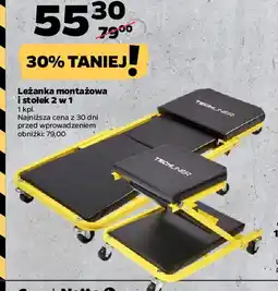 Netto Leżanka montażowa i stołek warsztatowy 2w1 Techliner oferta