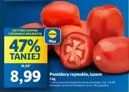 Lidl Pomidory rzymskie, luzem oferta