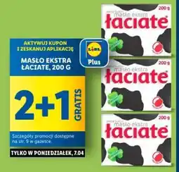 Lidl Masło ekstra łaciate oferta