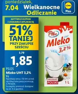 Lidl Pilos mleko uht 3,2% oferta