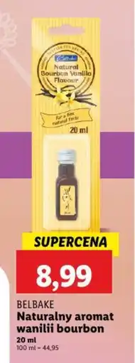 Lidl Belbake naturalny aromat wanilii bourbon oferta
