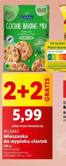Lidl Belbake mieszanka do wypieku ciastek oferta