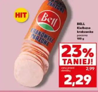 Kaufland Kiełbasa krakowska parzona Bell Polska oferta