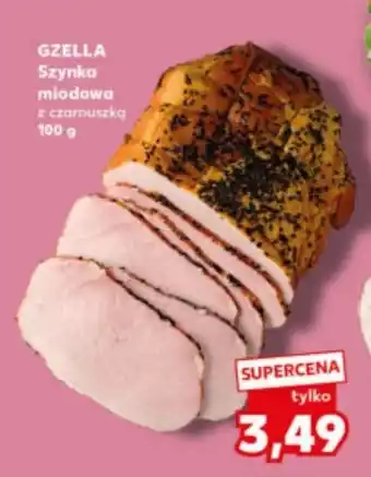 Kaufland Szynka miodowa z czarnuszką Gzella oferta