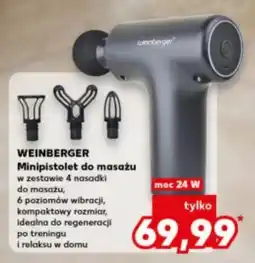 Kaufland Pistolet do masażu Weinberger oferta