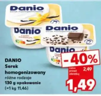 Kaufland Serek z kawałkami czekolady Danone Danio oferta