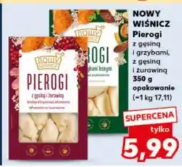 Kaufland Pierogi z gęsiną i żurawiną Nowy Wiśnicz oferta