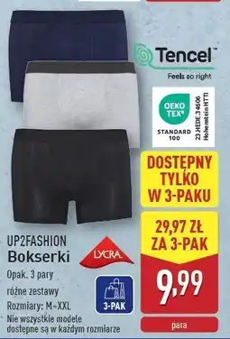 ALDI Bokserki męskie m-xxl Up2Fashion oferta