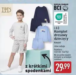 ALDI Bluza dresowa dziecięca 122/128-146/152 L&D oferta