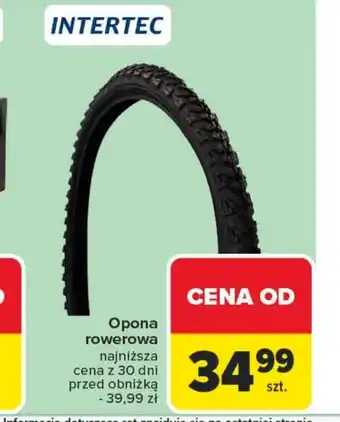 Carrefour Opona rowerowa Intertec oferta
