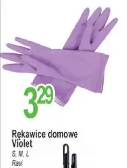 E.Leclerc Rękawice domowe Violet Ravi oferta
