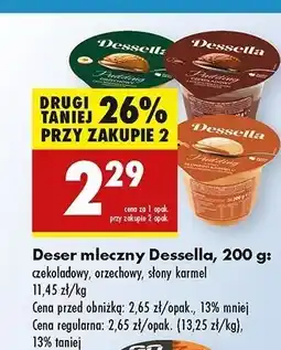 Pudding o samku słonego karmelu Dessella