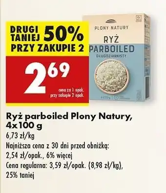 Biedronka Ryż parboiled Plony Natury oferta