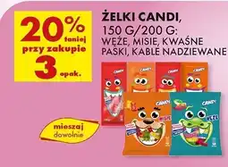 Biedronka Żelki paski tęczowe truskawka Candi (Biedronka) oferta