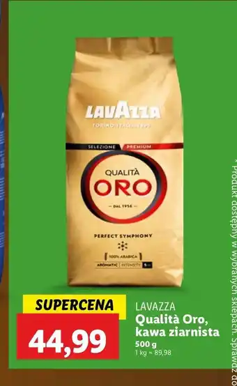 Lidl Kawa Lavazza qualita oro oferta
