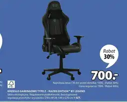JYSK Krzesło gamingowe oferta