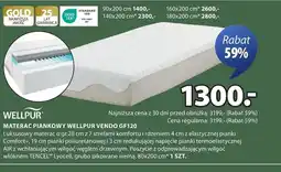 JYSK Materac Wellpur oferta