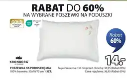 JYSK Poszewka na poduszkę Kronborg oferta