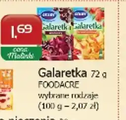 Malinka Market Galaretka Foodacre oferta