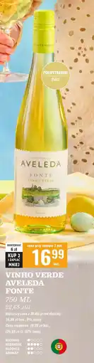 Biedronka Wino Aveleda Fonte Winho Verde oferta