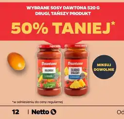 Netto Sos słodko-kwaśny z ananasem Dawtona oferta