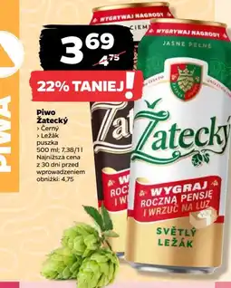 Netto Piwo Zatecky Cerny oferta