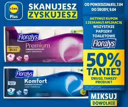 Lidl Papier toaletowy komfort Floralys oferta