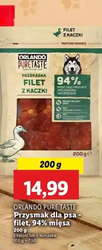 Lidl Filet z kaczki Orlando Pure Taste oferta