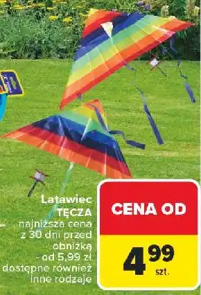 Carrefour Latawiec tęcza oferta