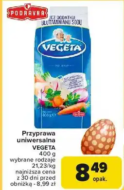 Carrefour Przyprawa bez glutaminianu sodu Vegeta oferta