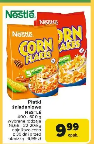 Carrefour Płatki śniadaniowe Corn Flakes (Nestle) oferta