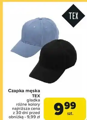 Carrefour Czapka męska Tex oferta