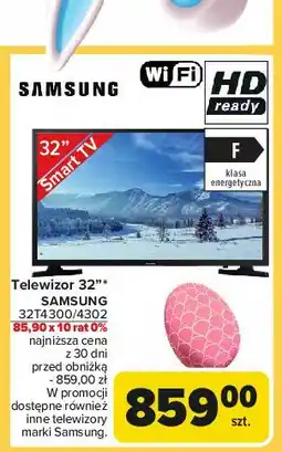 Carrefour Telewizor 32 Samsung oferta