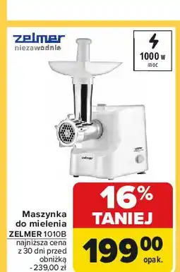 Carrefour Maszynka do mięsa zmm1010b Zelmer oferta