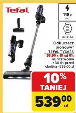 Carrefour Odkurzacz ty6a35 Tefal oferta