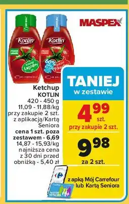 Carrefour Market Ketchup łagodny Kotlin oferta