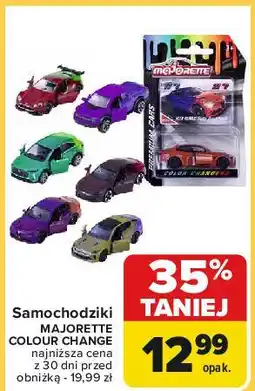Carrefour Samochodziki Majorette oferta