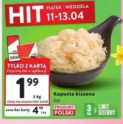 Intermarche Kapusta kiszona luz 1kg Intermarche oferta