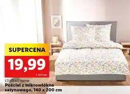 Lidl Pościel z mikrowłókna satynowego oferta