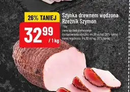 Polomarket Szynka drewnem wędzone Rzeźnik szymon poleca oferta
