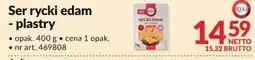 Makro Ser rycki edam plastry Mlekpol 400g oferta