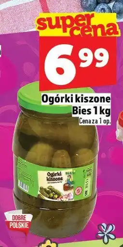 Topaz Ogórki kiszone Bies 1 kg oferta