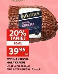 Auchan Szynka krucha Krakus animex oferta
