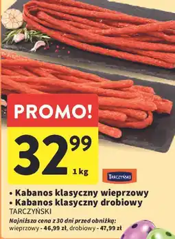 Intermarche Kabanosy drobiowe Tarczyński oferta