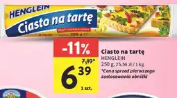 Intermarche Ciasto na tartę Henglein oferta